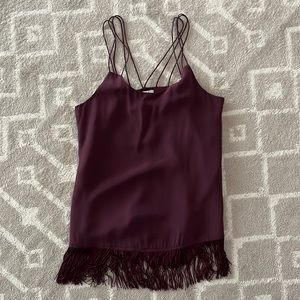 Cami NYC Fringe Top